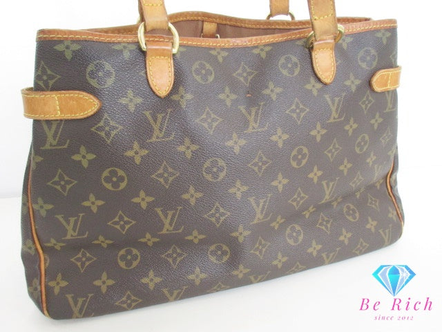 ルイ ヴィトン LOUIS VUITTON トートバッグ ショルダーバッグ モノグラム バティニョール オリゾンタル M51154 LV ロゴ ハンドバッグ 鞄 【中古】【送料無料】 bk9604