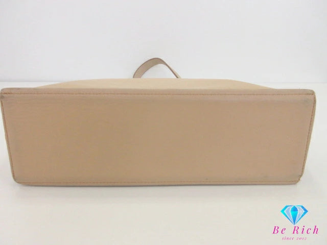 バーバリー BURBERRY ワン ショルダーバッグ ベージュ レザー スエード ロゴ 肩掛け 斜め掛け 鞄 【中古】【送料無料】 bk9607