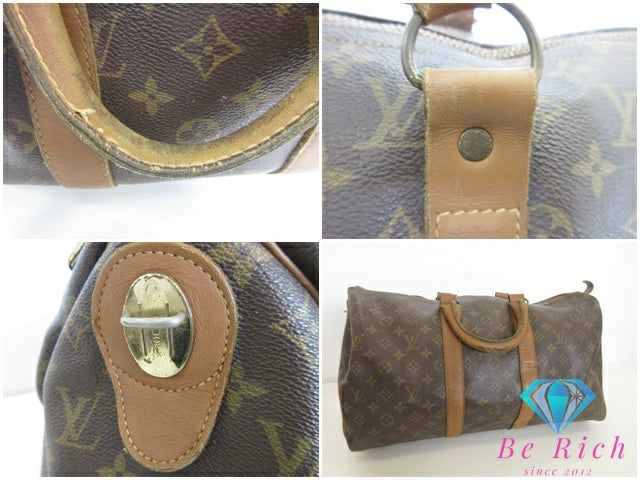 ルイ ヴィトン LOUIS VUITTON ボストンバッグ モノグラム キーポル 45 M41428 アメリカ製 USA ヴィンテージ LV ロゴ ハンドバッグ トラベル 旅行 鞄 【中古】【送料無料】 bk9608