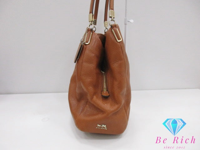 コーチ COACH マディソン レザー スモール フィービー ショルダーバッグ 26221 ブラウン 茶 ハンドバッグ 鞄 【中古】【送料無料】bk9611