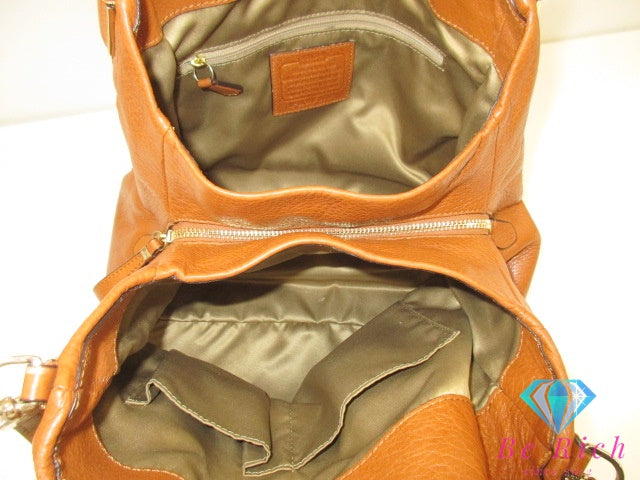 コーチ COACH マディソン レザー スモール フィービー ショルダーバッグ 26221 ブラウン 茶 ハンドバッグ 鞄 【中古】【送料無料】bk9611