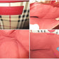 バーバリー BURBERRY ショルダーバッグ 3799356 ベージュ レッド 赤 ノバ チェック PVC レザー ロゴ トートバッグ ハンドバッグ ポーチ 肩掛け 鞄 【中古】【送料無料】 bk9620