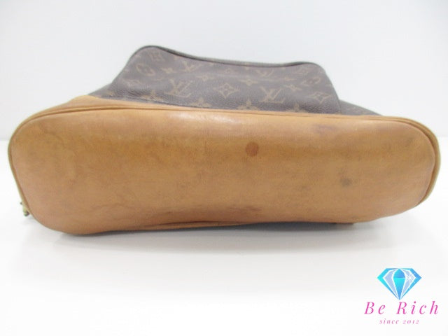 ルイ ヴィトン LOUIS VUITTON バックパック リュック M51135 モノグラム モンスリ GM 茶 ブラウン PVC レザー LV ロゴ ショルダーバッグ 肩掛け 鞄 【中古】【送料無料】 bk9637