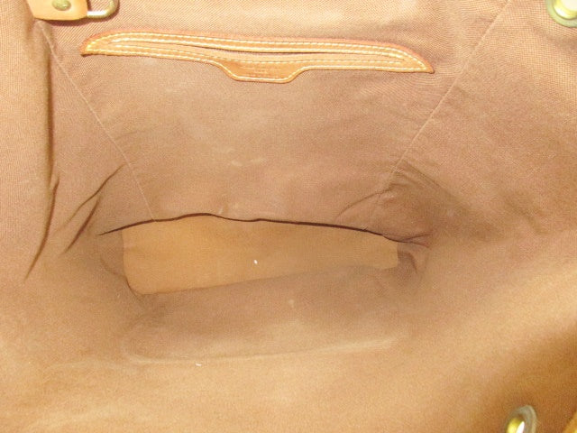 ルイ ヴィトン LOUIS VUITTON バックパック リュック M51135 モノグラム モンスリ GM 茶 ブラウン PVC レザー LV ロゴ ショルダーバッグ 肩掛け 鞄 【中古】【送料無料】 bk9637