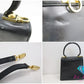 フェラガモ Salvatore Ferragamo ガンチーニ 2way ハンドバッグ ショルダーバッグ 0212193 黒 ブラック レザー ロゴ 鞄 パーティ フォーマル  【中古】【送料無料】 bk9646