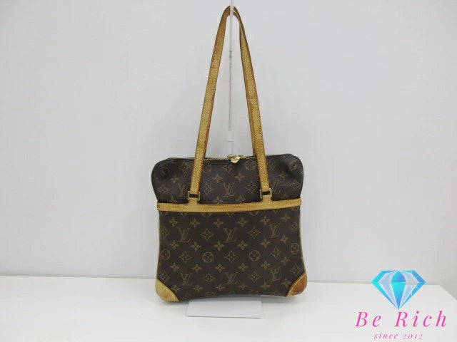 ルイ ヴィトン LOUIS VUITTON ショルダーバッグ モノグラム クーサン GM M51141 ブラウン 茶 PVC レザー LV ロゴ 茶 ブラウン マチなし ハンドバッグ 鞄  【中古】【送料無料】 bk9667