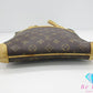 ルイ ヴィトン LOUIS VUITTON ショルダーバッグ モノグラム クーサン GM M51141 ブラウン 茶 PVC レザー LV ロゴ 茶 ブラウン マチなし ハンドバッグ 鞄  【中古】【送料無料】 bk9667