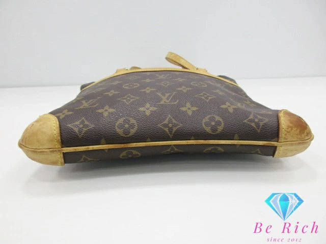 ルイ ヴィトン LOUIS VUITTON ショルダーバッグ モノグラム クーサン GM M51141 ブラウン 茶 PVC レザー LV ロゴ 茶 ブラウン マチなし ハンドバッグ 鞄  【中古】【送料無料】 bk9667