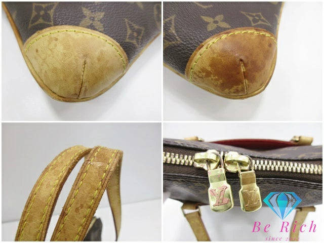 ルイ ヴィトン LOUIS VUITTON ショルダーバッグ モノグラム クーサン GM M51141 ブラウン 茶 PVC レザー LV ロゴ 茶 ブラウン マチなし ハンドバッグ 鞄  【中古】【送料無料】 bk9667