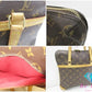 ルイ ヴィトン LOUIS VUITTON ショルダーバッグ モノグラム クーサン GM M51141 ブラウン 茶 PVC レザー LV ロゴ 茶 ブラウン マチなし ハンドバッグ 鞄  【中古】【送料無料】 bk9667