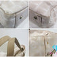シャネル CHANEL ニュー トラベル ライン トート TGM A15826 ベージュ ゴールド ジャガード ナイロン レザー ココ マーク CC ロゴ トートバッグ ハンドバッグ ショルダーバッグ  【中古】【送料無料】 bk9671