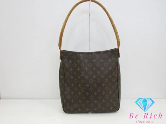 ルイ ヴィトン LOUIS VUITTON ショルダーバッグ モノグラム ルーピング GM M51145 ロゴ トートバッグ ハンドバッグ 肩掛け 鞄 【中古】【送料無料】 bk9697