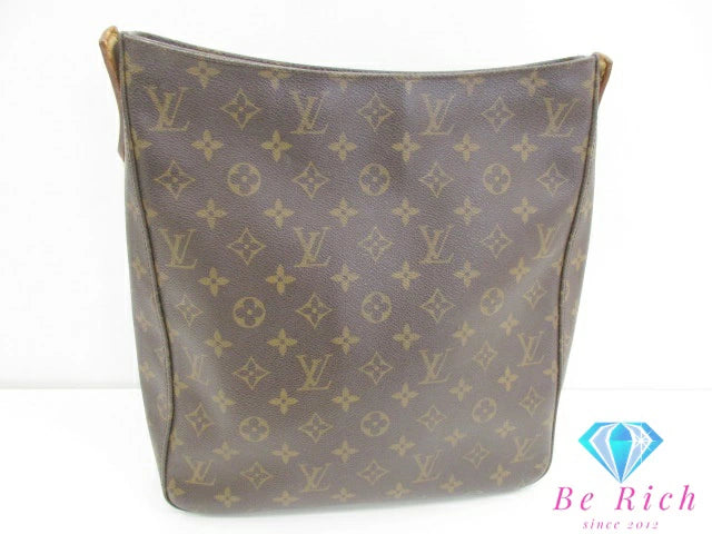 ルイ ヴィトン LOUIS VUITTON ショルダーバッグ モノグラム ルーピング GM M51145 ロゴ トートバッグ ハンドバッグ 肩掛け 鞄 【中古】【送料無料】 bk9697