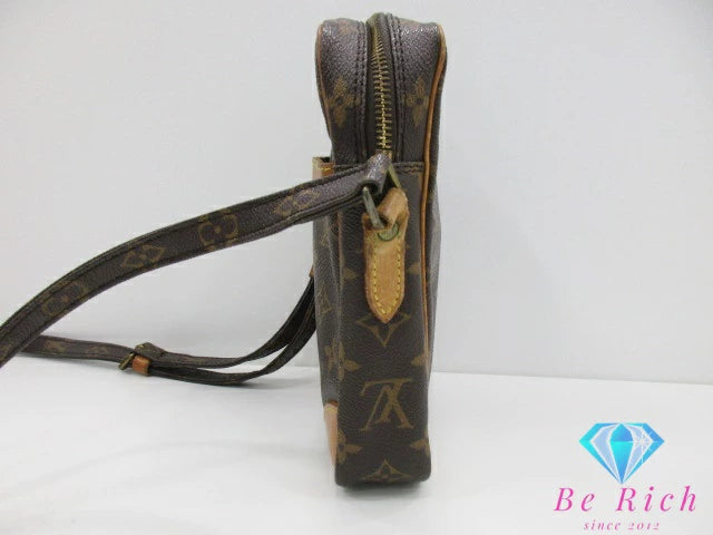 ルイ ヴィトン LOUIS VUITTON ショルダーバッグ モノグラム ダヌーブ M45266 ブラウン 茶 PVC レザー LV ロゴ ポシェット クロスボディ 斜め掛け 鞄  【中古】【送料無料】 bk9698