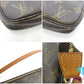 ルイ ヴィトン LOUIS VUITTON アクセサリーポーチ モノグラム ポシェット アクセソワール M51980 ブラウン 茶 PVC レザー LV ロゴ ハンドバッグ ショルダーバッグ 鞄 【中古】【送料無料】bk9724