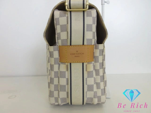 ルイ ヴィトン LOUIS VUITTON ショルダーバッグ ダミエ アズール ナヴィグリオ N51189 白 グレー メッセンジャーバッグ 斜め掛け 鞄 【中古】【送料無料】 bk9746