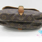ルイ ヴィトン LOUIS VUITTON ショルダーバッグ モノグラム ソミュール 30 M42256 ブラウン 茶 ダブル フラップ 肩掛け 斜め掛け 鞄 定番 人気 【中古】【送料無料】  bk9767