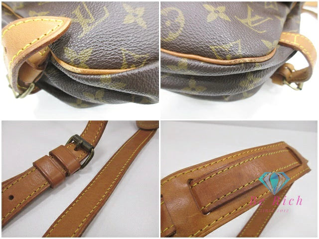 ルイ ヴィトン LOUIS VUITTON ショルダーバッグ モノグラム ソミュール 30 M42256 ブラウン 茶 ダブル フラップ 肩掛け 斜め掛け 鞄 定番 人気 【中古】【送料無料】  bk9767