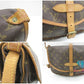 ルイ ヴィトン LOUIS VUITTON ショルダーバッグ モノグラム ソミュール 30 M42256 ブラウン 茶 ダブル フラップ 肩掛け 斜め掛け 鞄 定番 人気 【中古】【送料無料】  bk9767