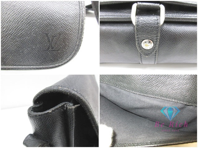 ルイ ヴィトン LOUIS VUITTON メンズ ショルダーバッグ タイガ アンドレイ M32482 アルドワーズ 黒 ブラック ロゴ 肩掛け 斜め掛け 鞄 【中古】【送料無料】 bk9820