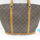 ルイ ヴィトン LOUIS VUITTON トートバッグ ショルダーバッグ モノグラム バビロン M51102 LV ロゴ ハンドバッグ 鞄 【中古】【送料無料】 bk9824