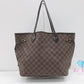 ルイヴィトン LOUIS VUITTON ダミエ ネヴァーフル MM N51105 エベヌ LV ロゴ トートバッグ ショルダーバッグ ハンドバッグ 肩掛け鞄【中古】【送料無料】bk9825