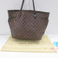 ルイヴィトン LOUIS VUITTON ダミエ ネヴァーフル MM N51105 エベヌ LV ロゴ トートバッグ ショルダーバッグ ハンドバッグ 肩掛け鞄【中古】【送料無料】bk9825