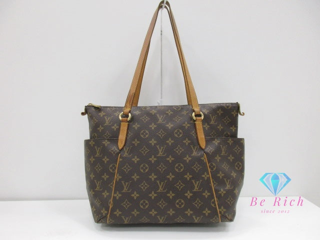 ルイ ヴィトン LOUIS VUITTON トートバッグ モノグラム トータリー MM M56689 ブラウン 茶 PVC レザー ショルダーバッグ ハンドバッグ 肩掛け バッグ 鞄 メンズ レディース 【中古】【送料無料】 bk9827
