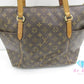 ルイ ヴィトン LOUIS VUITTON トートバッグ モノグラム トータリー MM M56689 ブラウン 茶 PVC レザー ショルダーバッグ ハンドバッグ 肩掛け バッグ 鞄 メンズ レディース 【中古】【送料無料】 bk9827