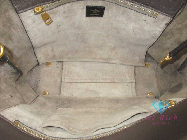 ルイ ヴィトン LOUIS VUITTON モノグラム トートW PM M41061 ショコラ ブラウン 茶 PVC キュイール・オルフェーヴル レザー LV ロゴ  トートバッグ ハンドバッグ 鞄 【中古】【送料無料】 bk9828