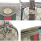 グッチ GUCCI ミニ ボストンバッグ 24.012.3842 GG シェリー オフィディア ロゴ ベージュ PVC レザー ハンドバッグ オールドグッチ【中古】【送料無料】 bk9847