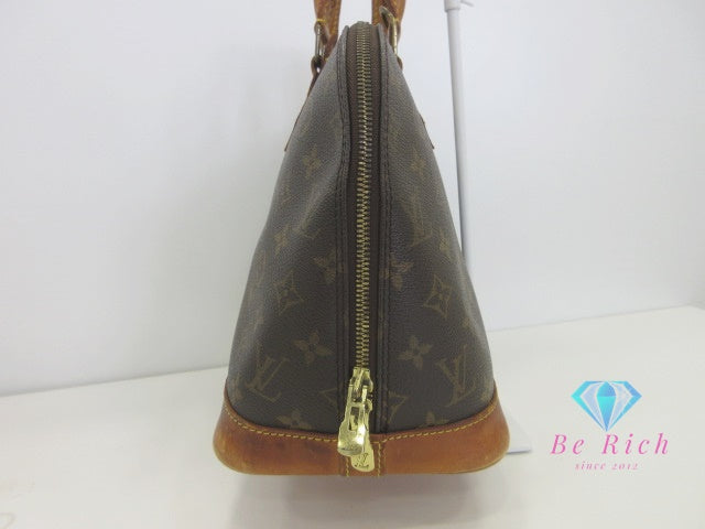 ルイ ヴィトン LOUIS VUITTON ハンドバッグ モノグラム アルマ M51130 ブラウン 茶 LV ロゴ ショルダーバッグ 手提げ 鞄 【中古】【送料無料】 bk9849