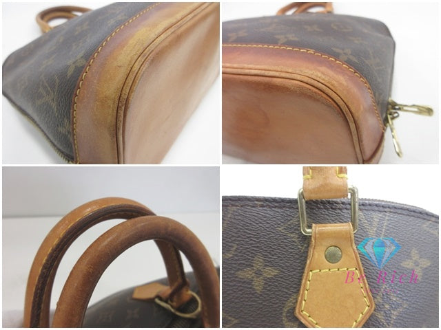 ルイ ヴィトン LOUIS VUITTON ハンドバッグ モノグラム アルマ M51130 ブラウン 茶 LV ロゴ ショルダーバッグ 手提げ 鞄 【中古】【送料無料】 bk9849
