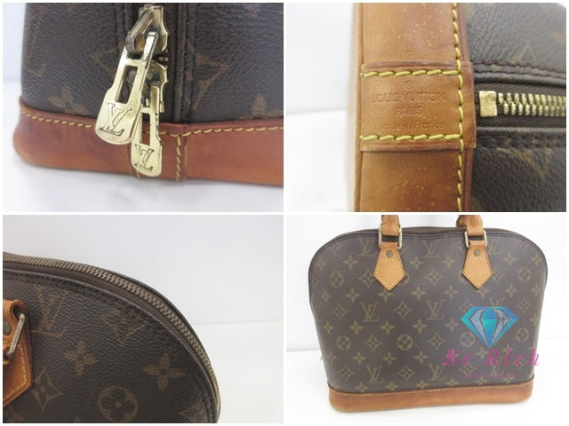ルイ ヴィトン LOUIS VUITTON ハンドバッグ モノグラム アルマ M51130 ブラウン 茶 LV ロゴ ショルダーバッグ 手提げ 鞄 【中古】【送料無料】 bk9849