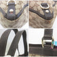 グッチ GUCCI GG トートバッグ 141472 ブラウン キャンバス レザー 肩掛け ハンドバッグ ショルダーバッグ【中古】【送料無料】bk9859