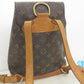 ルイ ヴィトン LOUIS VUITTON バックパック リュック モノグラム モンスリ M51136 LV ロゴ ショルダーバッグ 肩掛け 鞄 【中古】【送料無料】 bk9870