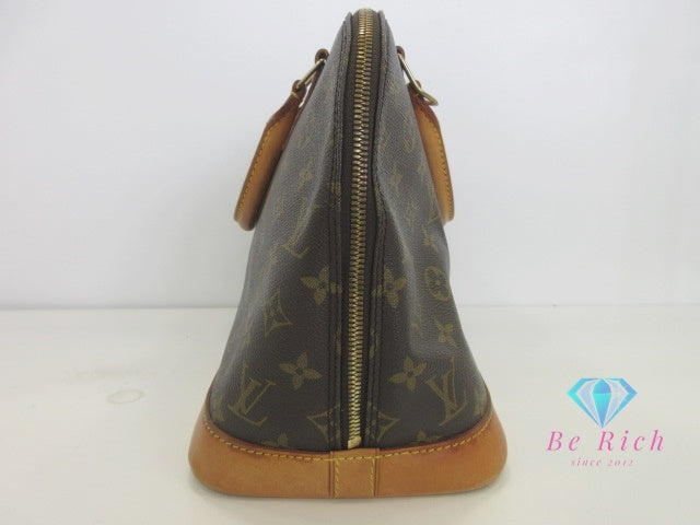 ルイ ヴィトン LOUIS VUITTON ハンドバッグ モノグラム アルマ M51130 ブラウン 茶 LV ロゴ ショルダーバッグ 手提げ 鞄 【中古】【送料無料】 bk9883