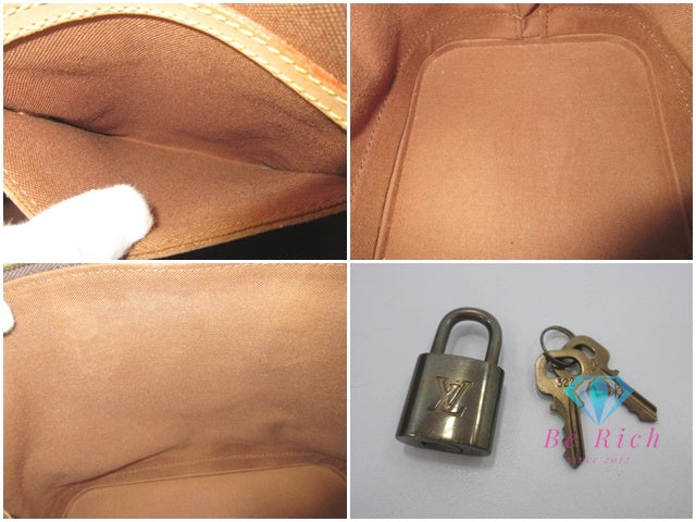 ルイ ヴィトン LOUIS VUITTON ハンドバッグ モノグラム アルマ M51130 ブラウン 茶 LV ロゴ ショルダーバッグ 手提げ 鞄 【中古】【送料無料】 bk9883