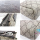 グッチ GUCCI クラッチバッグ 101633  GG スプリーム 茶 ブラウン PVC レザー  セカンドバッグ ビジネスバッグ【中古】【送料無料】 bk9888