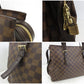 ルイ ヴィトン LOUIS VUITTON トートバッグ ショルダーバッグ ダミエ チェルシー N51119 エベヌ ブラウン 茶 PVC レザー ハンドバッグ 肩掛け バッグ 鞄 メンズ レディース 【中古】【送料無料】 bk9892