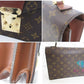 ルイ ヴィトン LOUIS VUITTON モノグラム コンコルド M51190 LV ロゴ ブラウン 茶 PVC レザー ハンドバッグ 手提げ  鞄【中古】【送料無料】bk9930