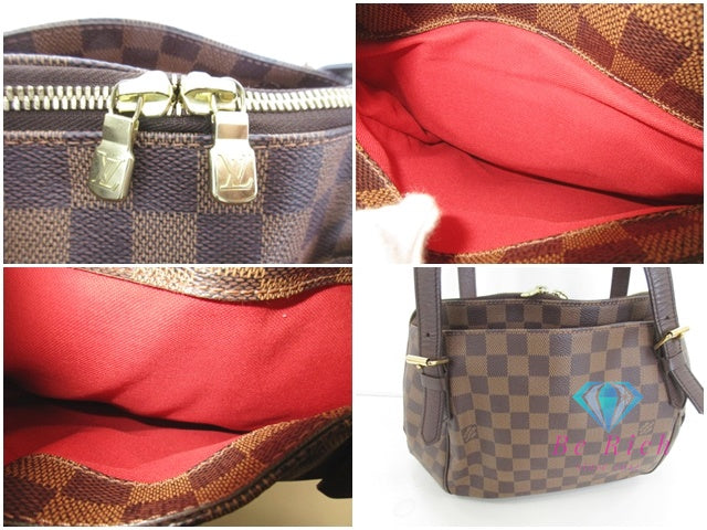 ルイ ヴィトン LOUIS VUITTON ショルダーバッグ ダミエ ベレム MM N51174 エベヌ ブラウン 茶 LV ロゴ ハンドバッグ トートバッグ 鞄 【中古】【送料無料】 bk9944
