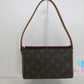 ルイ ヴィトン LOUIS VUITTON ハンドバッグ モノグラム レシタル M51900 茶 ブラウン LV ロゴ ショルダーバッグ 鞄 【中古】【送料無料】 bk9946
