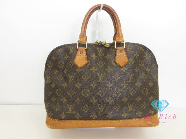ルイ ヴィトン LOUIS VUITTON ハンドバッグ モノグラム アルマ M51130 茶 ブラウン PVC レザー LV ロゴ ショルダーバッグ 手提げ 鞄 【中古】【送料無料】bk9958