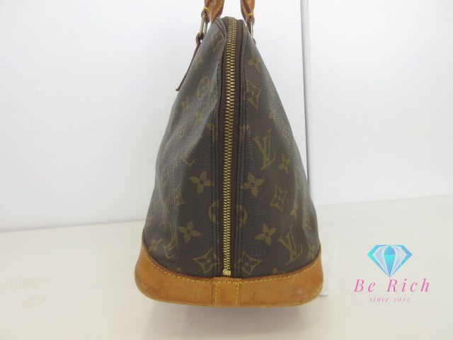ルイ ヴィトン LOUIS VUITTON ハンドバッグ モノグラム アルマ M51130 茶 ブラウン PVC レザー LV ロゴ ショルダーバッグ 手提げ 鞄 【中古】【送料無料】bk9958