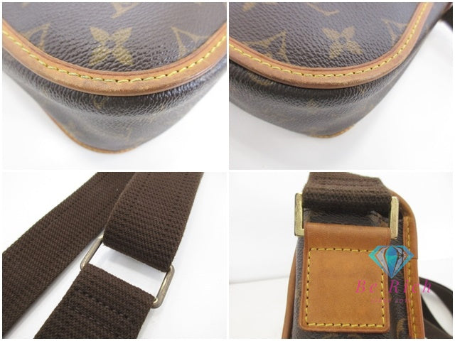 ルイ ヴィトン LOUIS VUITTON ショルダーバッグ モノグラム メッセンジャー ボスフォール PM M40106 ブラウン 茶 PVC レザー ロゴ ポシェット 肩掛け 斜め掛け バッグ 鞄 メンズ レディース 【中古】【送料無料】 bk9959