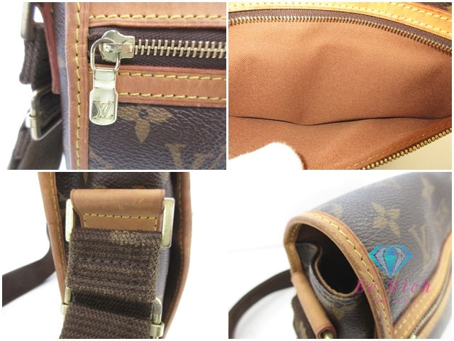 ルイ ヴィトン LOUIS VUITTON ショルダーバッグ モノグラム メッセンジャー ボスフォール PM M40106 ブラウン 茶 PVC レザー ロゴ ポシェット 肩掛け 斜め掛け バッグ 鞄 メンズ レディース 【中古】【送料無料】 bk9959