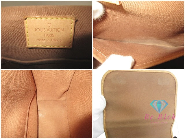 ルイ ヴィトン LOUIS VUITTON ショルダーバッグ モノグラム メッセンジャー ボスフォール PM M40106 ブラウン 茶 PVC レザー ロゴ ポシェット 肩掛け 斜め掛け バッグ 鞄 メンズ レディース 【中古】【送料無料】 bk9959