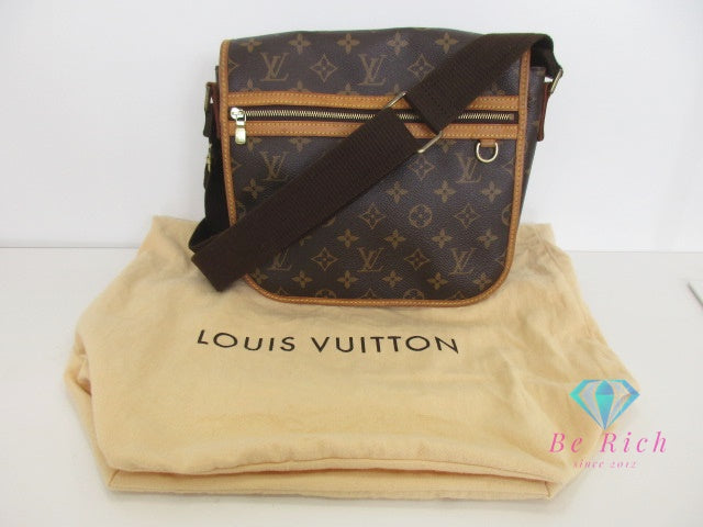 ルイ ヴィトン LOUIS VUITTON ショルダーバッグ モノグラム メッセンジャー ボスフォール PM M40106 ブラウン 茶 PVC レザー ロゴ ポシェット 肩掛け 斜め掛け バッグ 鞄 メンズ レディース 【中古】【送料無料】 bk9959