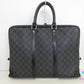 ルイ ヴィトン LOUIS VUITTON ブリーフケース ビジネスバッグ ダミエ グラフィット ポルト ドキュマン ヴォワヤージュ  N41125 LV ロゴ ハンドバッグ 鞄 【中古】【送料無料】 bk9978